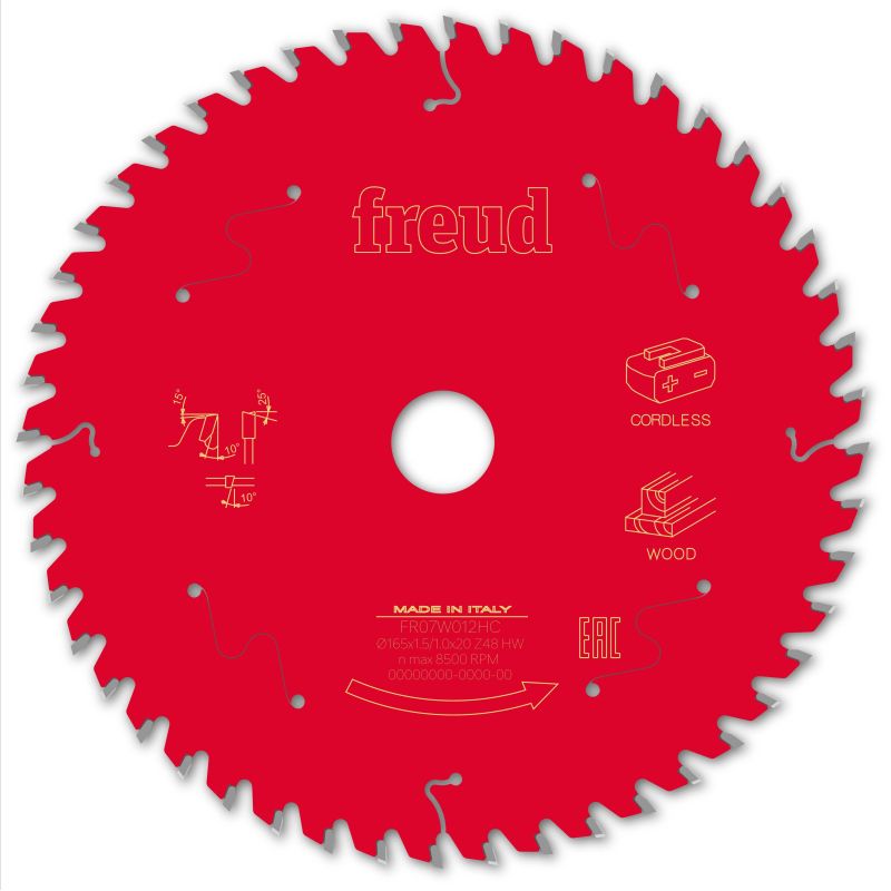 Freud Akku-Handsäge Holz 165 x 20 x 1,5/1 x Z48