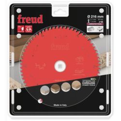 Freud Akku-Tischkreissäge beschichtete Platten 216 x 30 x 2,1/1,4 x Z6