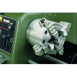 PROXXON Vierbacken-Drehfutter, einzeln verstellbar, für PD 400