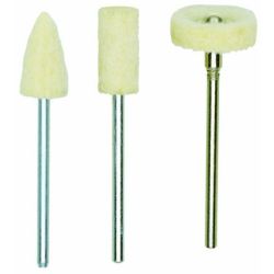 PROXXON Filzpolierstift, Geschoss, 2 Stück