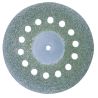PROXXON Diamantierte Trennscheibe mit Kühllöchern, Ø 38 mm + 1 Träger