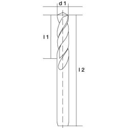 PROXXON HSS Spiralbohrersatz, DIN 338, 0,3 bis 3,2 mm (10-teilig)