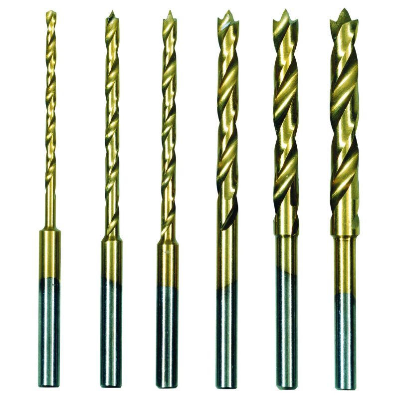 PROXXON HSS Spiralbohrersatz mit Zentrierspitze, 1,5 bis 4 mm (6-teilig)