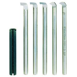 PROXXON HSS-Drehstahlsatz für Innengewinde, Frei- und Einstiche (6-teilig)