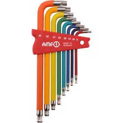 AMF 918-HT8F TORX-Kugelkopfschraubendreher COLOR-Schlüsselhalter