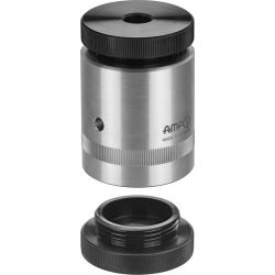 AMF 6406M-88 Alu-Schraubbock mit Späneschutz und Magnetfuß