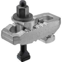 AMF 6312VT-17 "Krokodil" Spannpratze, komplett mit DIN 787