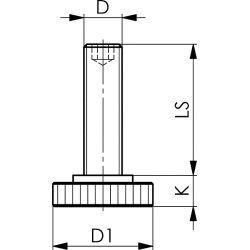 AMF 6314S-M10x39 Stützschraube