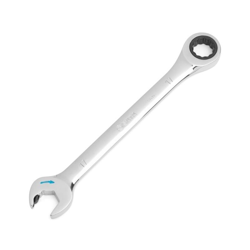 Sata Doppelratschen-Ringmaulschlüssel 17mm