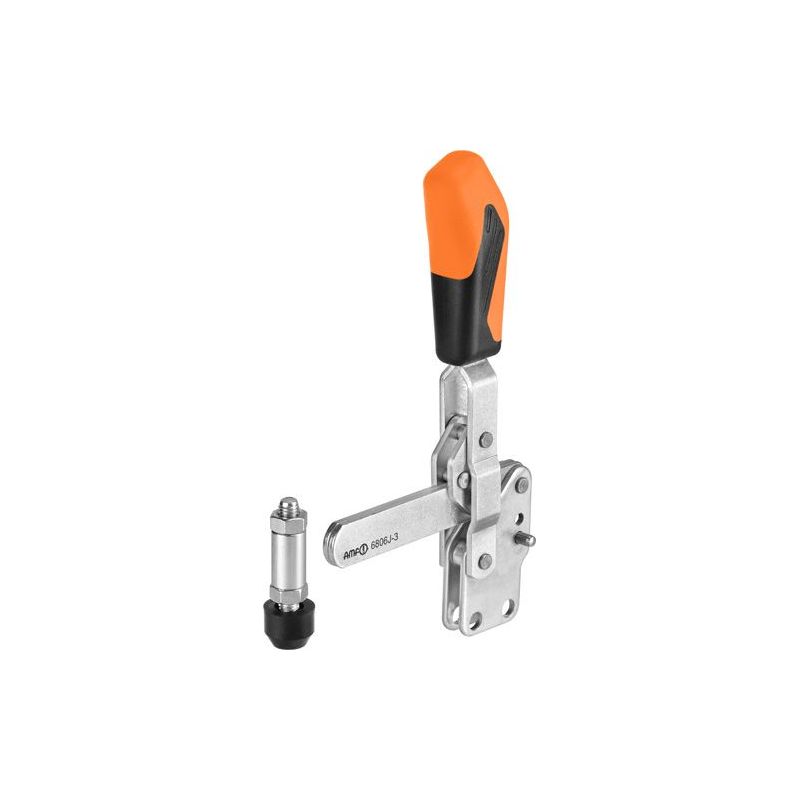 AMF 6806J-3 Senkrechtspanner mit orangefarbenem Handgriff