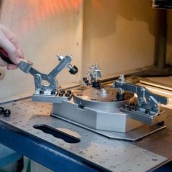 AMF 6837H-4 Roter Handgriff, abnehmbar