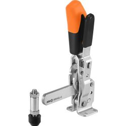 AMF 6804SJ-3 Senkrechtspanner mit orangefarbenem Handgriff und Sicherheitsverriegelung