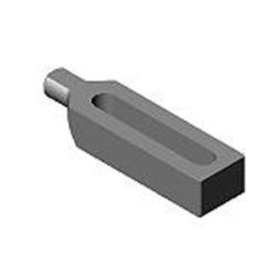 AMF 7110GC-16-1 Spanneisen mit rundem Spannzapfen