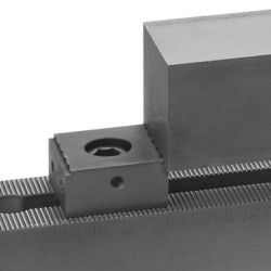 AMF 6376BK-72 Feste Spannbacke mit Krallenbacken