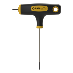 Felo - T-Griff mit Seitenabtrieb HEX 2 x 100 x 15