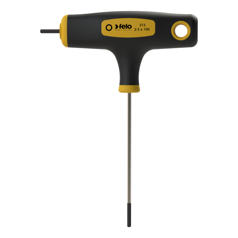 Felo - T-Griff mit Seitenabtrieb HEX 2