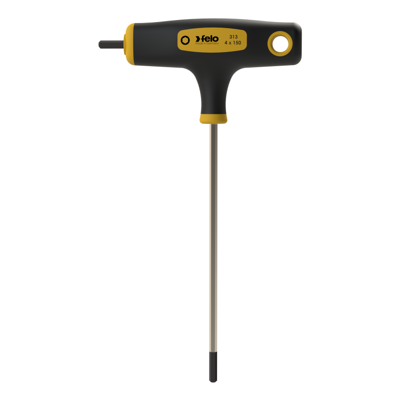 Felo - T-Griff mit Seitenabtrieb HEX 4 x 150 x 15