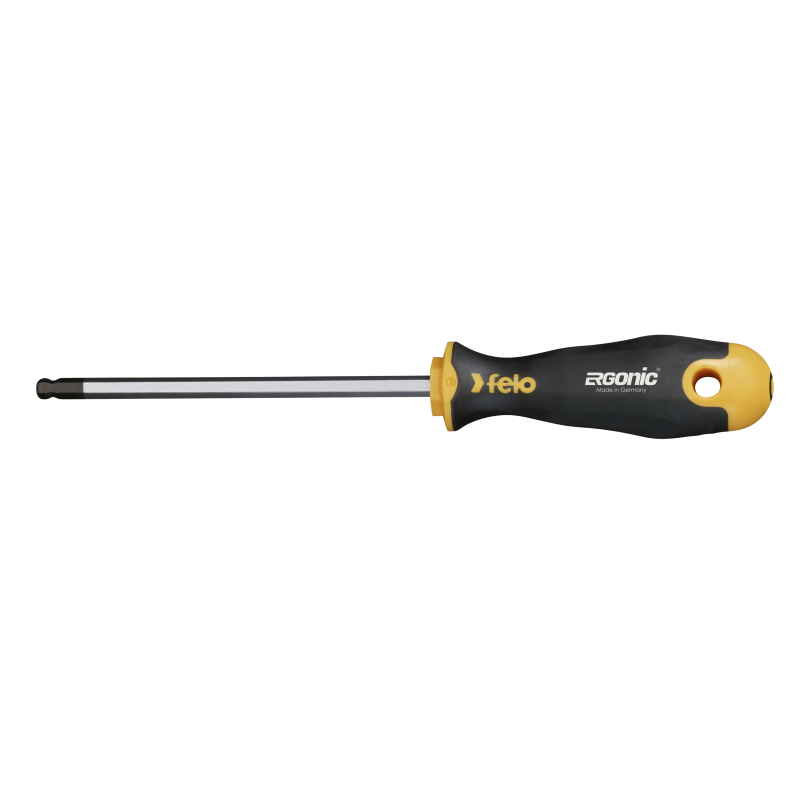 Felo - ERGONIC - Sechskant-Schraubendreher mit 3K-Griff und Kugelkopf-Klinge