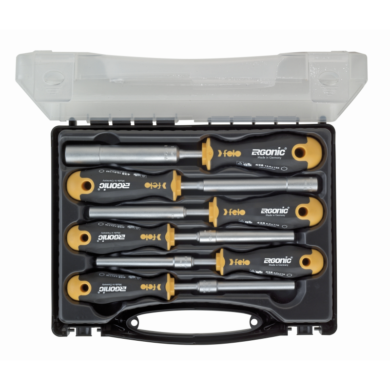 Felo - ERGONIC - Schraubendrehersatz mit 3K-Griff