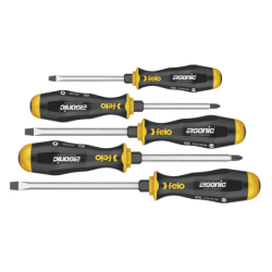 Felo - ERGONIC - Schraubendrehersatz mit 3K-Griff