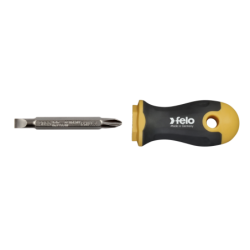 Felo - Stubby - 2K-Griff mit Hülse 1/4 und Umsteckbit