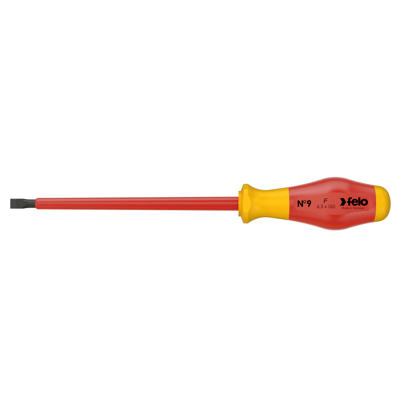 Felo - No. 9 VDE - Schlitz-Schraubendreher mit 2K-Griff
