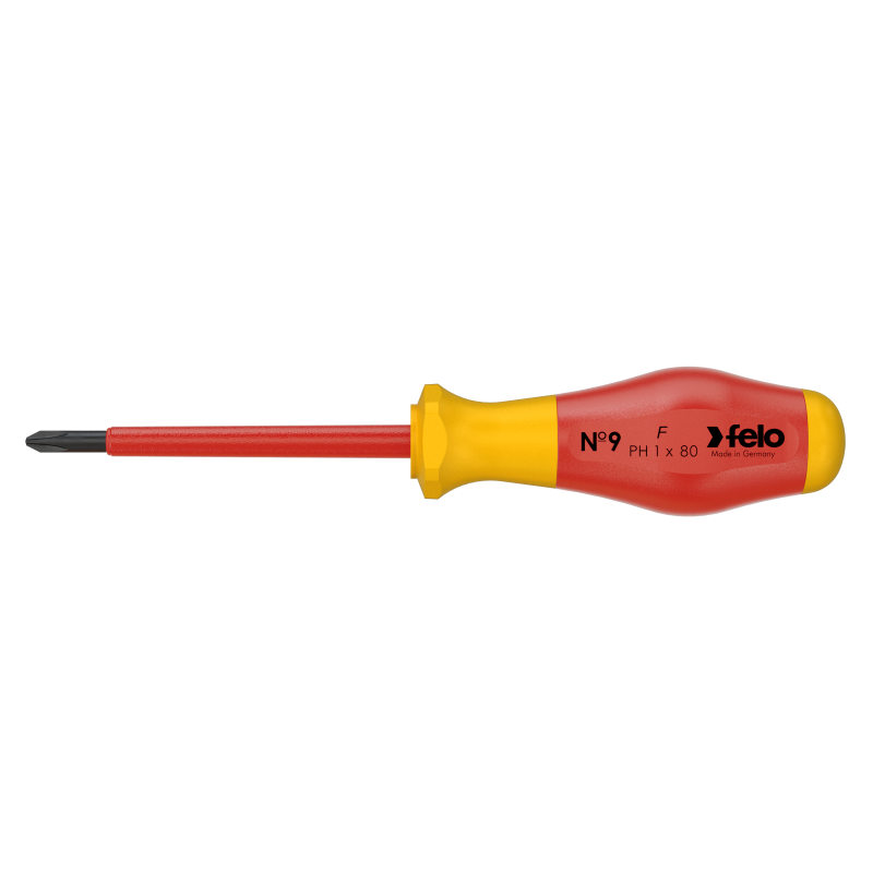 Felo - No. 9 VDE - Phillips-Schraubendreher mit 2K-Griff