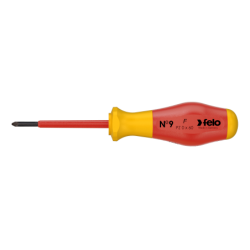 Felo - No. 9 VDE - Pozidriv-Schraubendreher mit 2K-Griff