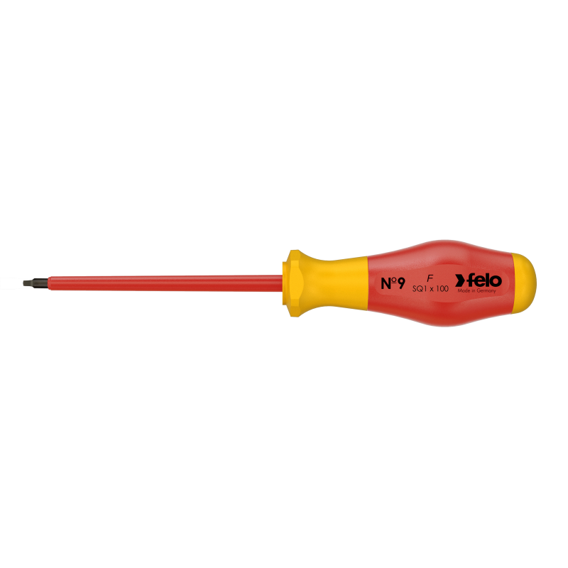 Felo - No. 9 VDE - Square-Schraubendreher mit 2K-Griff