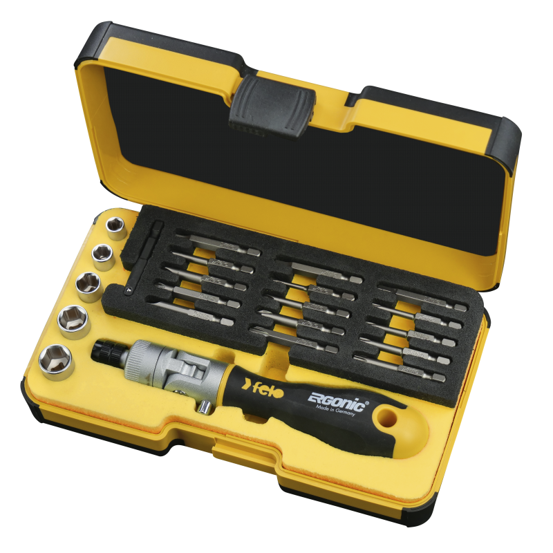 Felo - Ergonic K - Werkzeugsatz in XL-Strongbox