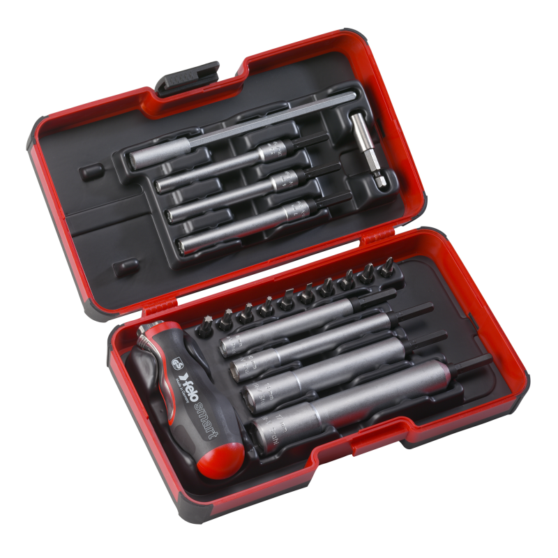 Felo - smart Evo M-Tec - Werkzeugsatz mit M-Tec Steckschlüsseln