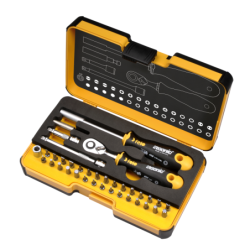 Felo - R-GO 36 - Werkzeugsatz 1/4 mit ERGONIC Ratsche