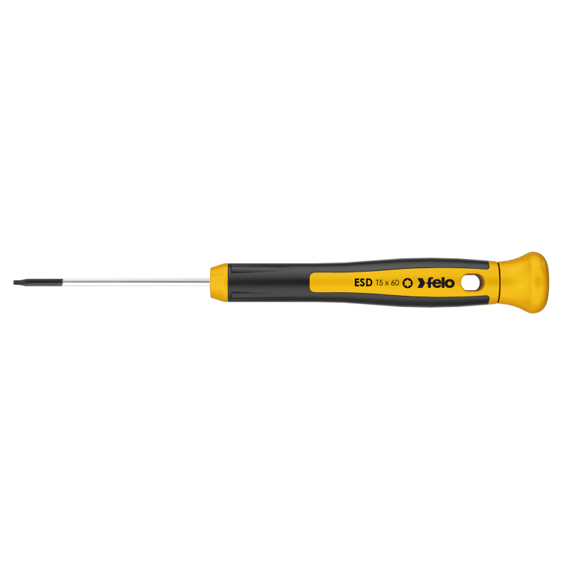 Felo - ESD Präzisionsschraubendreher - TORX® mit 2K-Griff