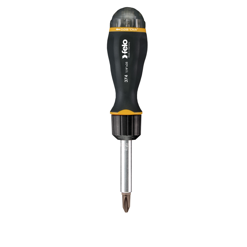 Felo - Magazingriff mit Ratsche und 8 Bits