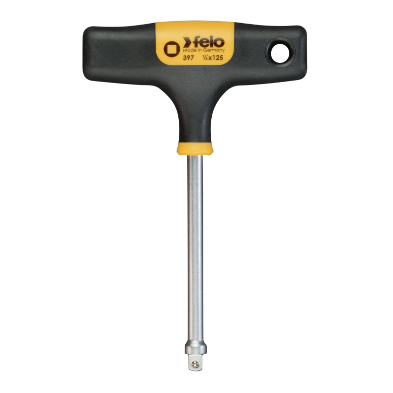 Felo - T-Griff Adapter für 1/4 Stecknüsse mit 2K-Griff