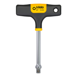 Felo - T-Griff Adapter für 3/8 Stecknüsse mit 2K-Griff