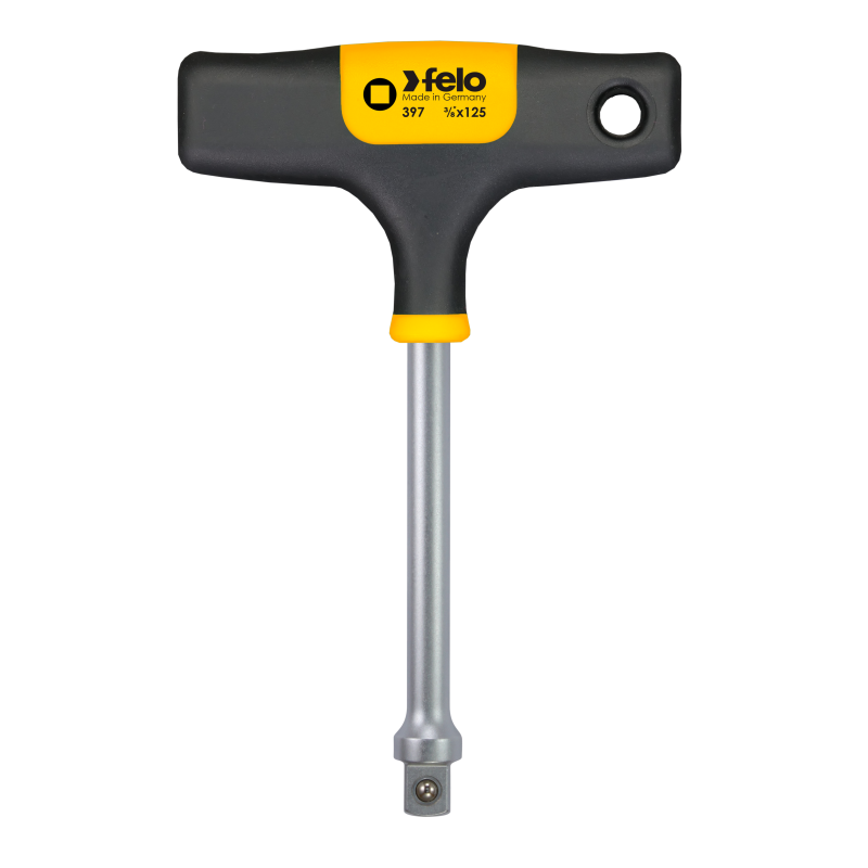 Felo - T-Griff Adapter für 3/8 Stecknüsse mit 2K-Griff