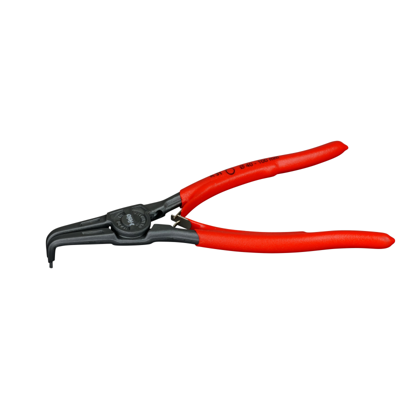 Felo - Sicherungsringzange für Außenringe 40 - 100 mm gebogen 90°