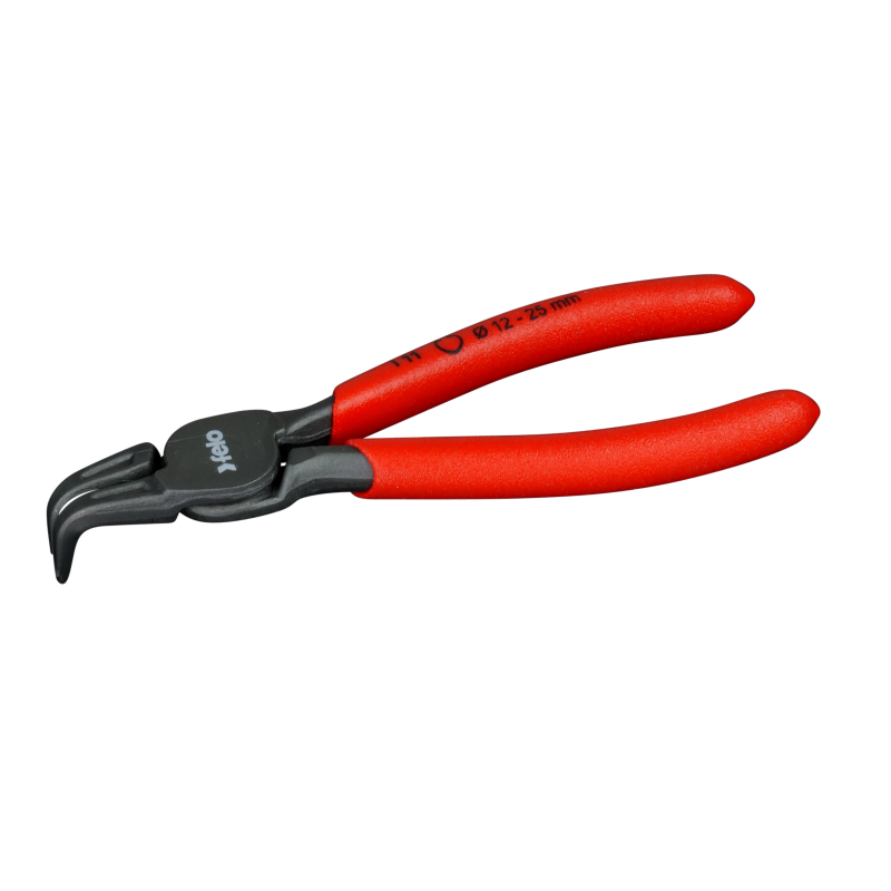 Felo - Sicherungsringzange für Innenringe 12 - 25 mm gebogen 90°
