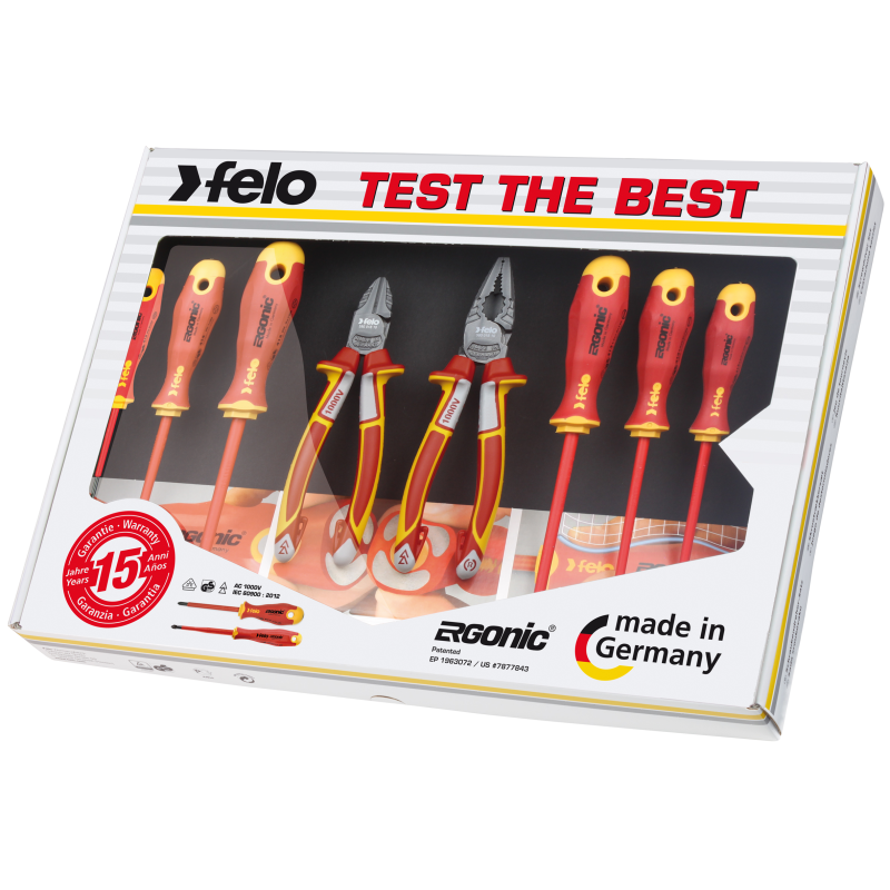 Felo - Werkzeugsatz Ergonic VDE 8-tlg.