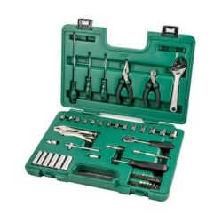 Sata 52 Tlg. 1/4 Zoll 6-Kant Steckschlüssel & Basiswerkzeugset