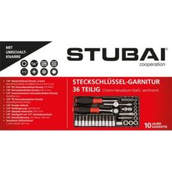 Stubai Steckschlüssel Garnitur 1/4 1/4