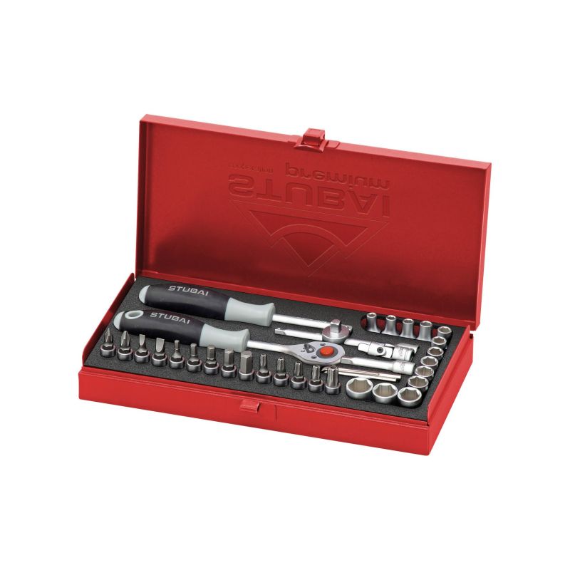 Stubai Steckschlüssel Garnitur 1/4 1/4 38tlg.