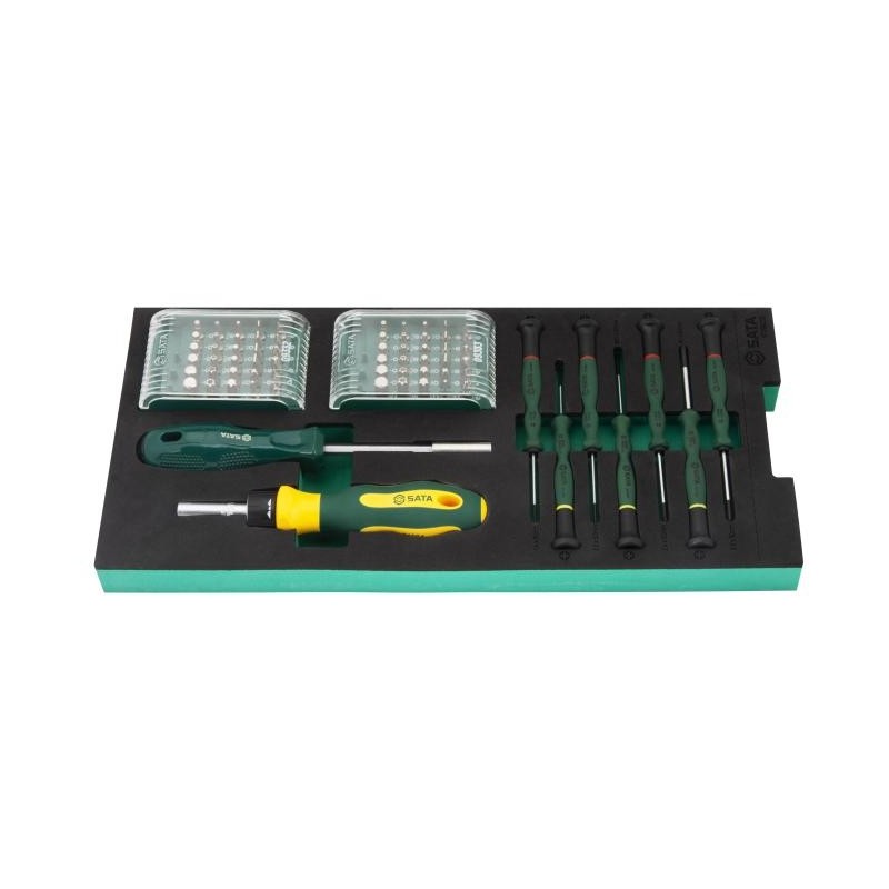 Sata 71 Tlg. Bit & Präzisions Elektronik-& Feinmechanik Schraubendrehe