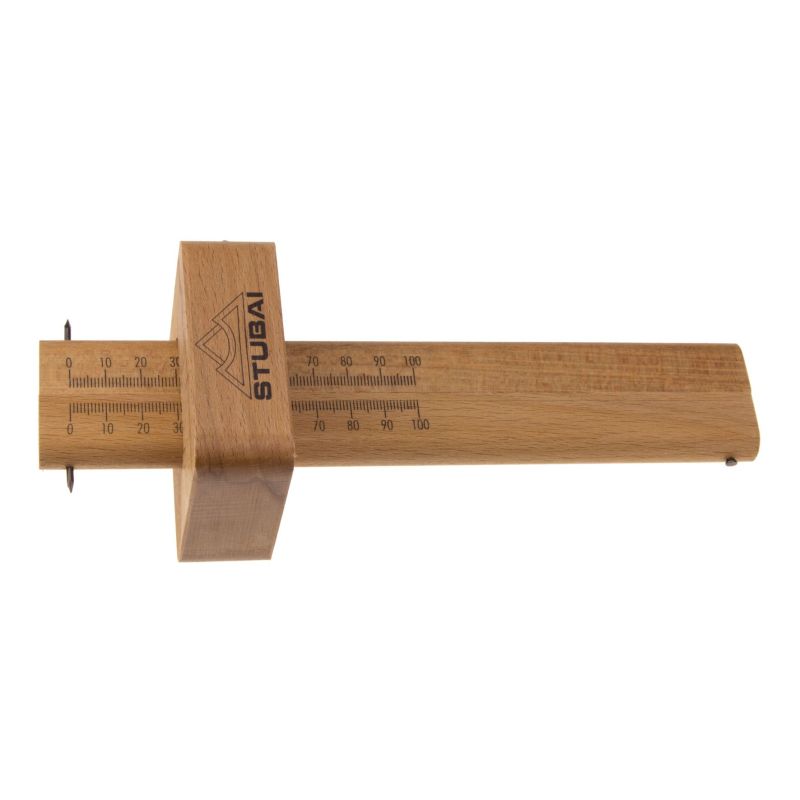 Stubai Streichmaß doppelt Maßeinteilung 220mm