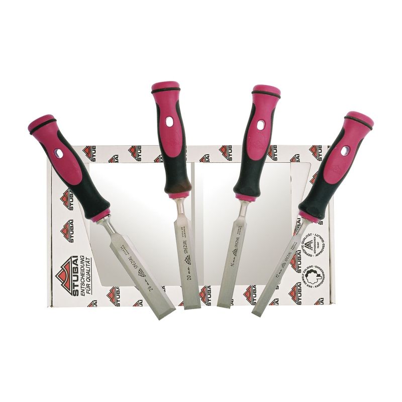 Stubai Profi Stemmeisensatz mit 2K-Heft 4-tlg.