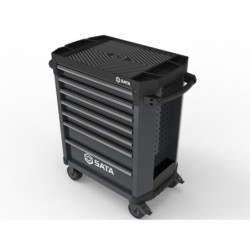 Sata Werkstattwagen mit 7 Schubladen - Pro (Dunkelgrau)