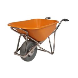 Matador Elektrische Profi-Max Schubkarre, Pannen sicher extra Breite