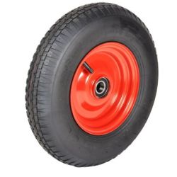 Matador Endrad, 4ply Luftreifen, Stahlfelge Ø400x8, Achse Ø25mm