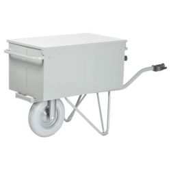 Matador Werkzeug-Transportwagen, Aufbau 900x500x430 mm, Reifen panne